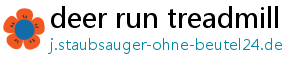 deer run treadmill